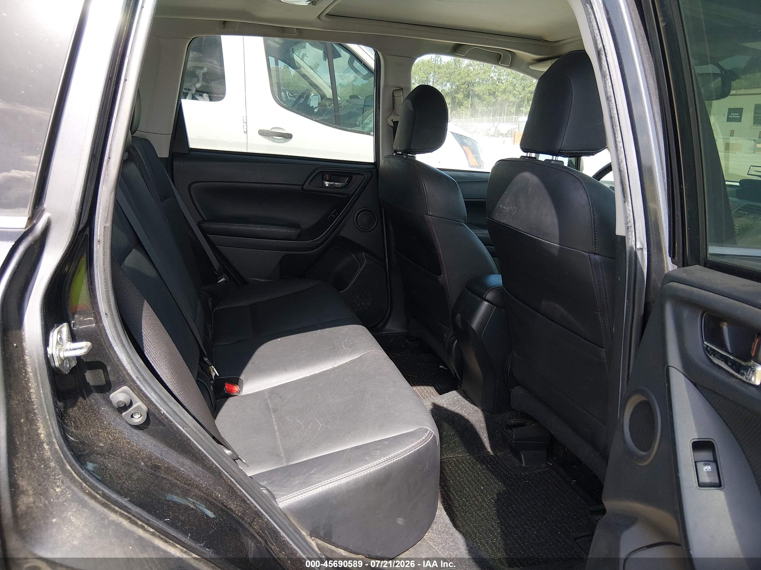2015 Subaru Forester 2.0xt Touring Dark Blue vin: JF2SJGUC8FH400791