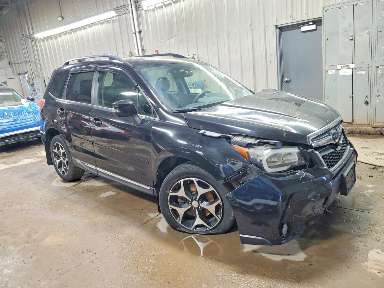 2015 Subaru Forester 2.0xt Touring Black vin: JF2SJGUC9FH454536