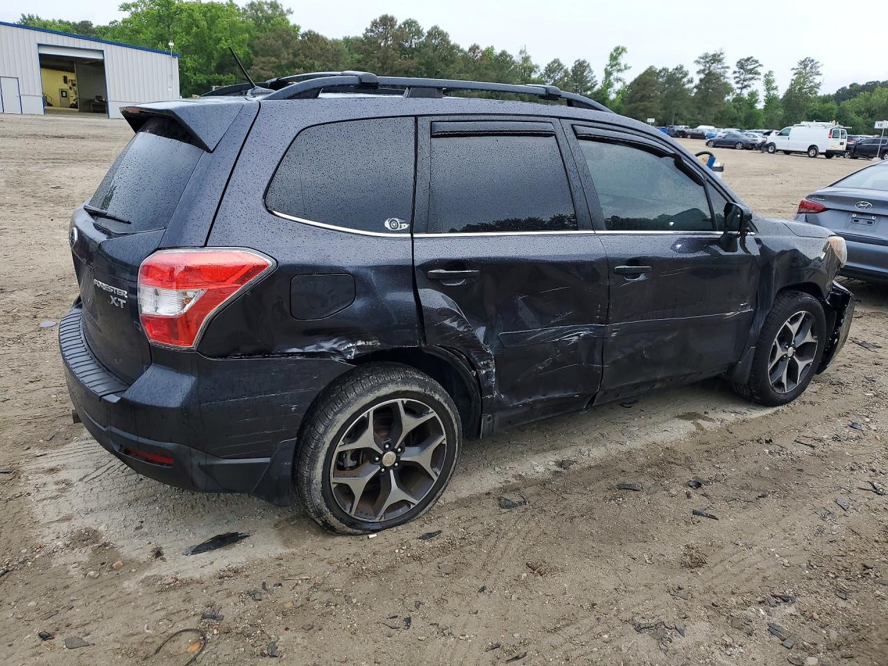2015 Subaru Forester 2.0xt Touring Угольный vin: JF2SJGWC0FH468080