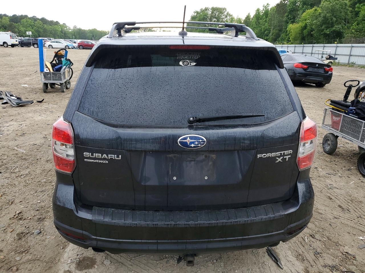 2015 Subaru Forester 2.0xt Touring Угольный vin: JF2SJGWC0FH468080