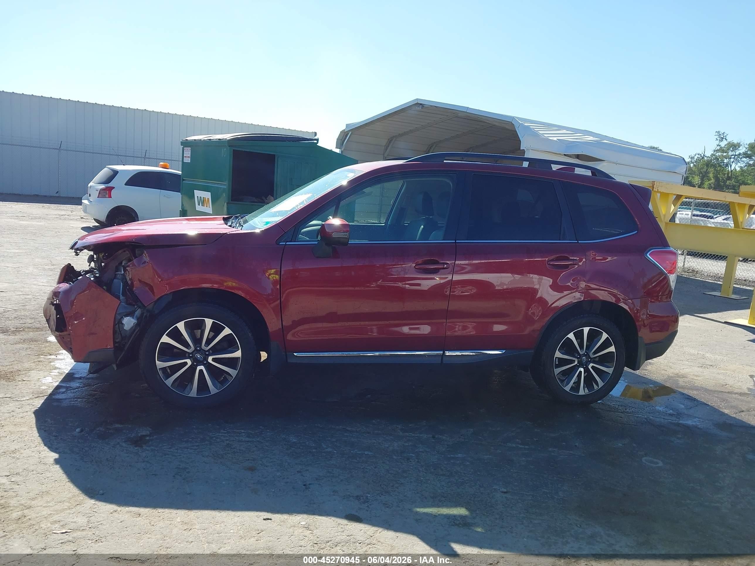 2017 Subaru Forester 2.0xt Touring Red vin: JF2SJGWC2HH576543