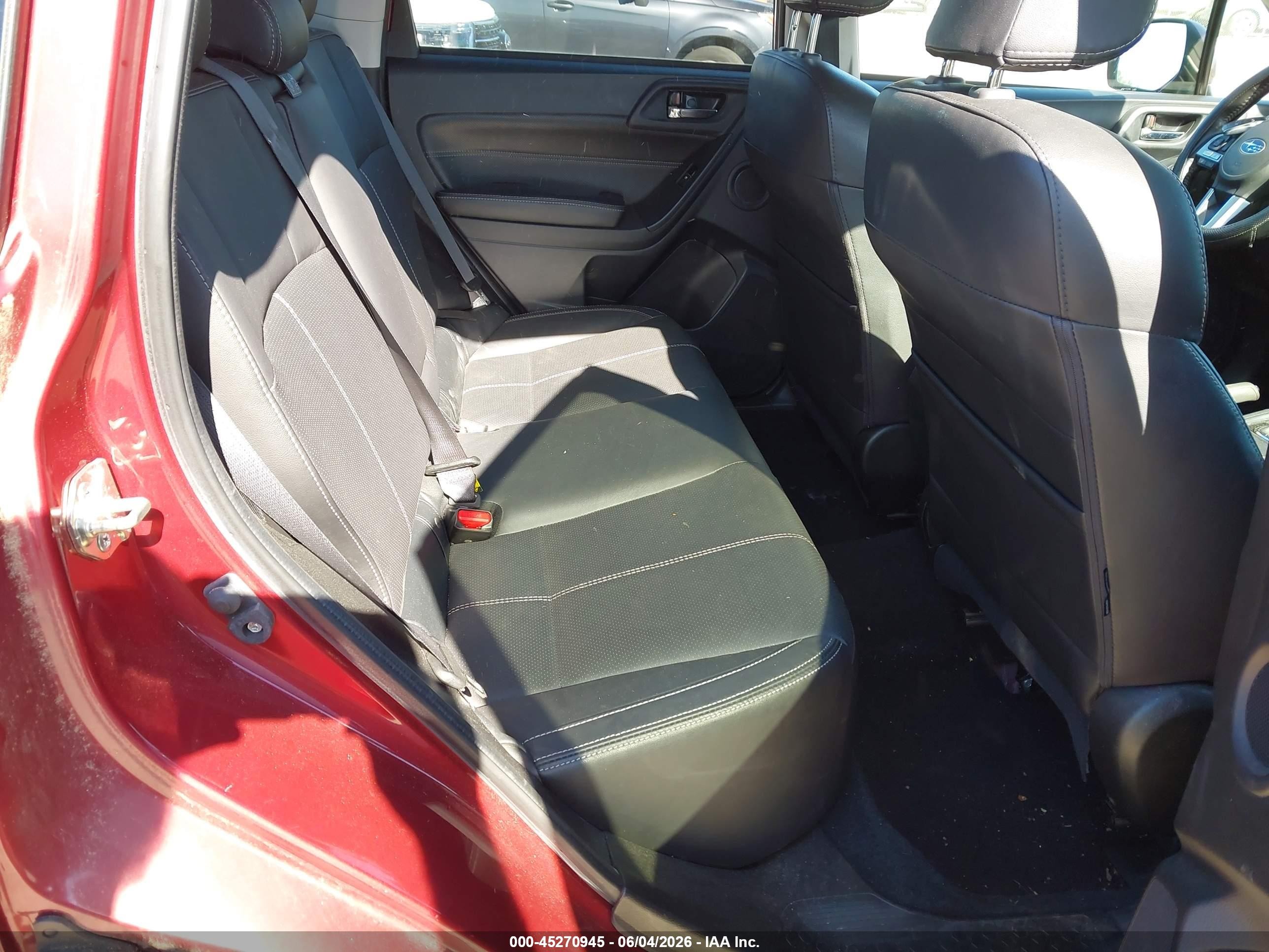 2017 Subaru Forester 2.0xt Touring Red vin: JF2SJGWC2HH576543