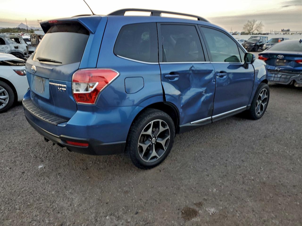 2015 Subaru Forester 2.0xt Touring Синий vin: JF2SJGWC3FH419858