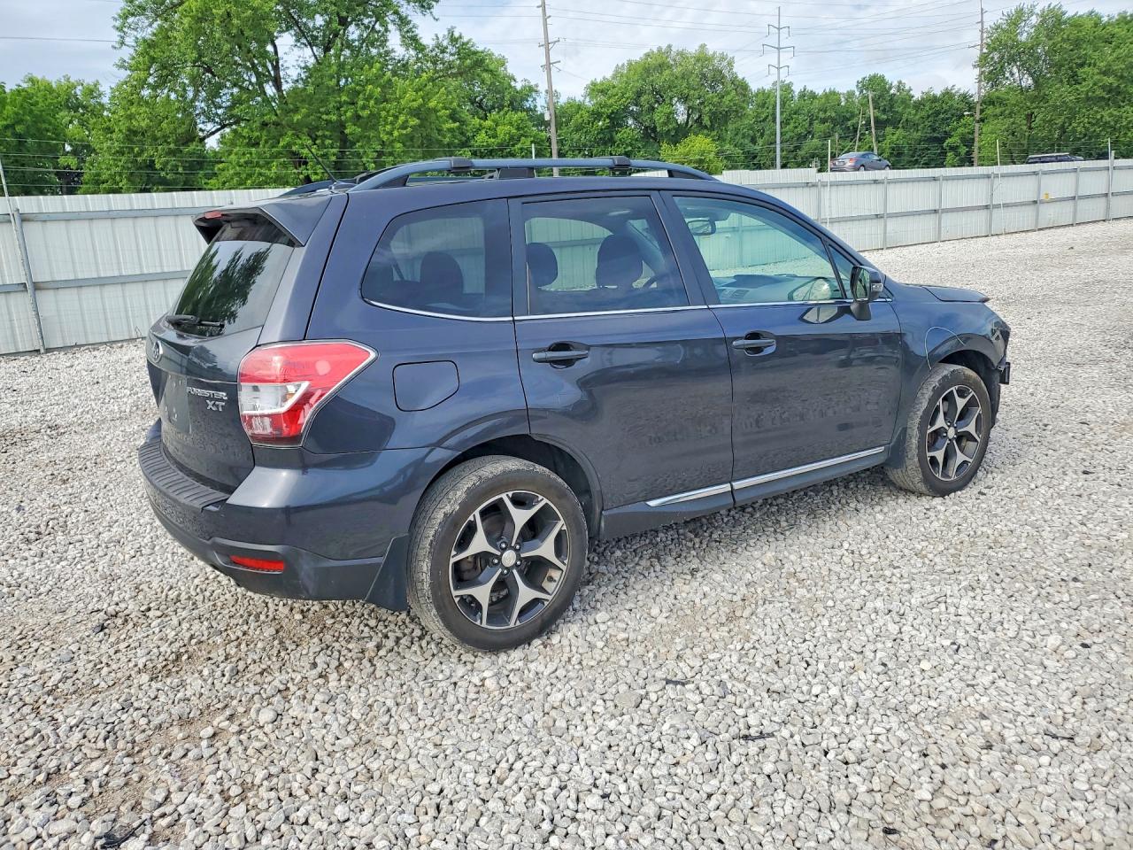 2015 Subaru Forester 2.0xt Touring Black vin: JF2SJGWC4FH457681