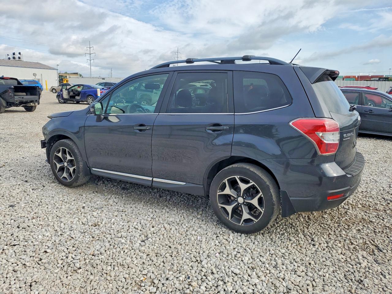 2015 Subaru Forester 2.0xt Touring Black vin: JF2SJGWC4FH457681