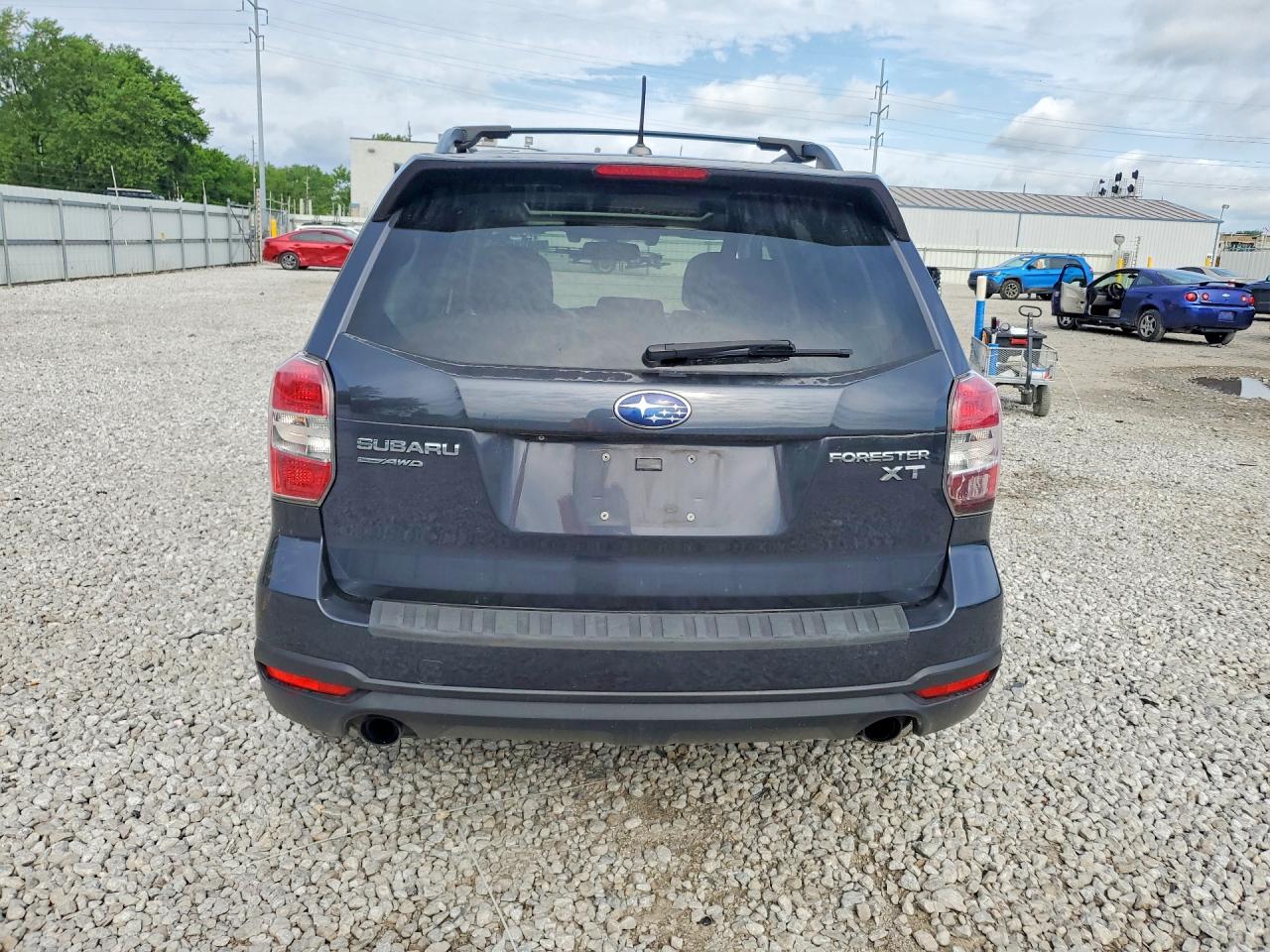 2015 Subaru Forester 2.0xt Touring Black vin: JF2SJGWC4FH457681