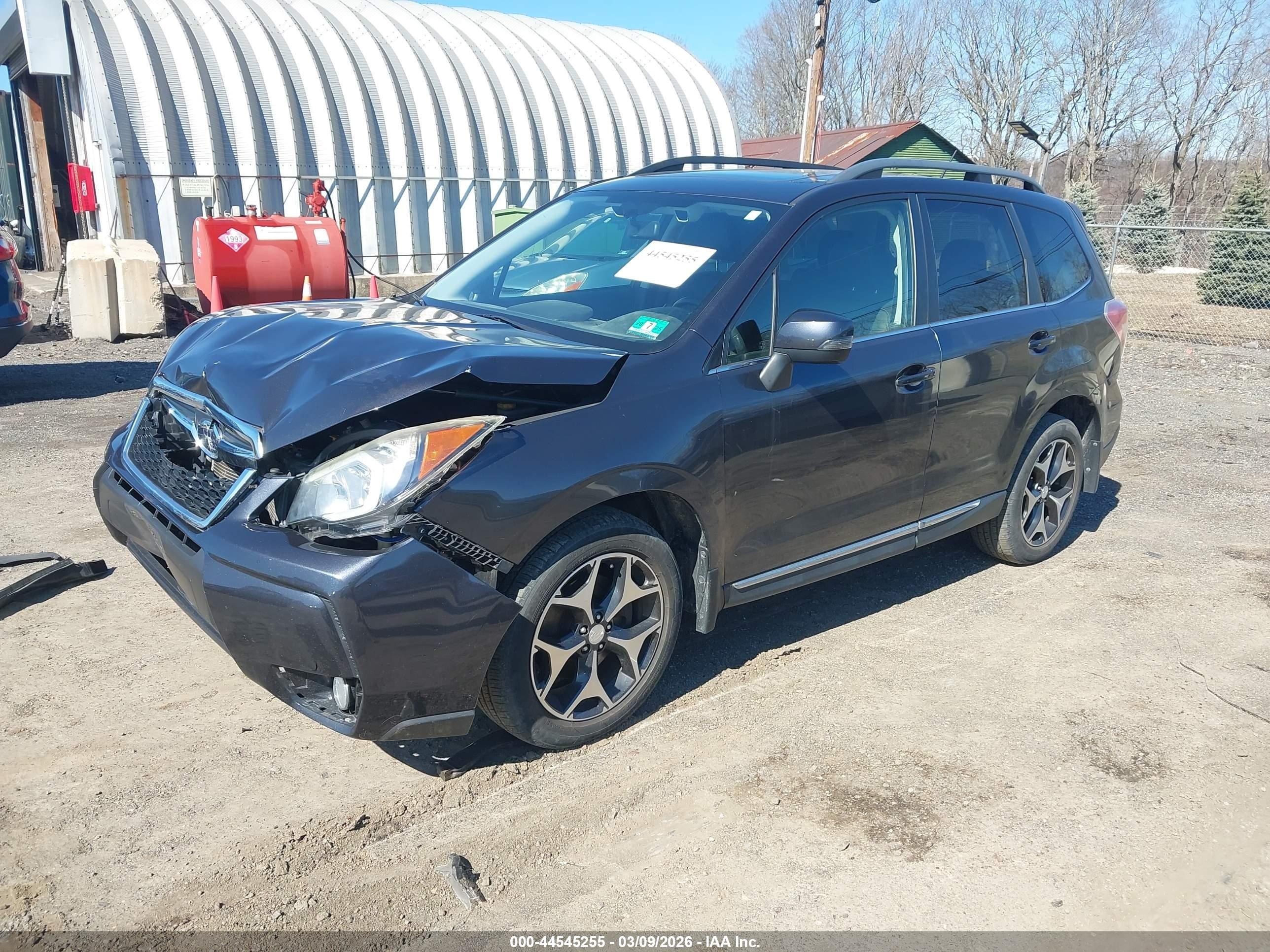 2015 Subaru Forester 2.0xt Touring Black vin: JF2SJGWC4FH459303