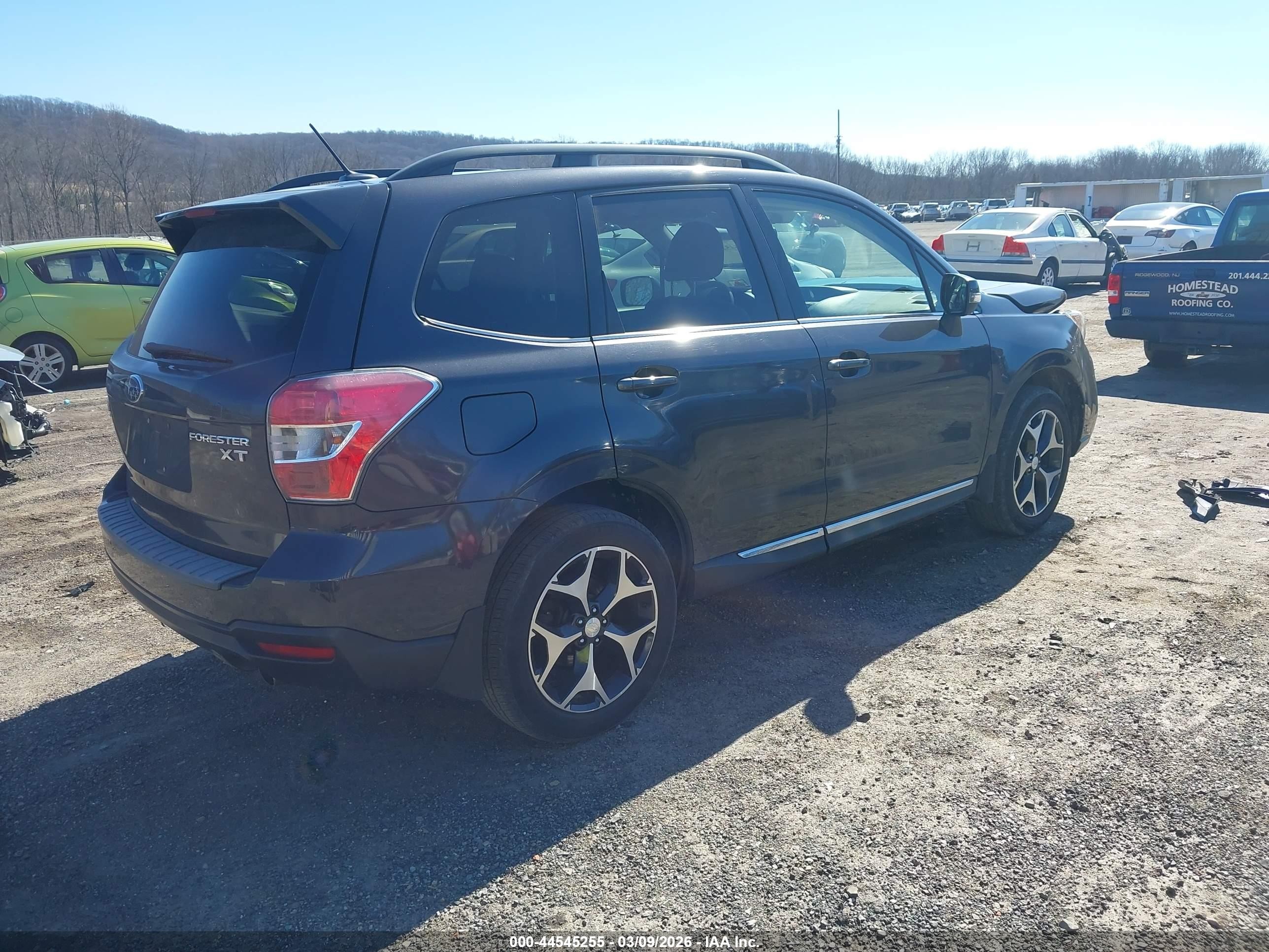 2015 Subaru Forester 2.0xt Touring Black vin: JF2SJGWC4FH459303