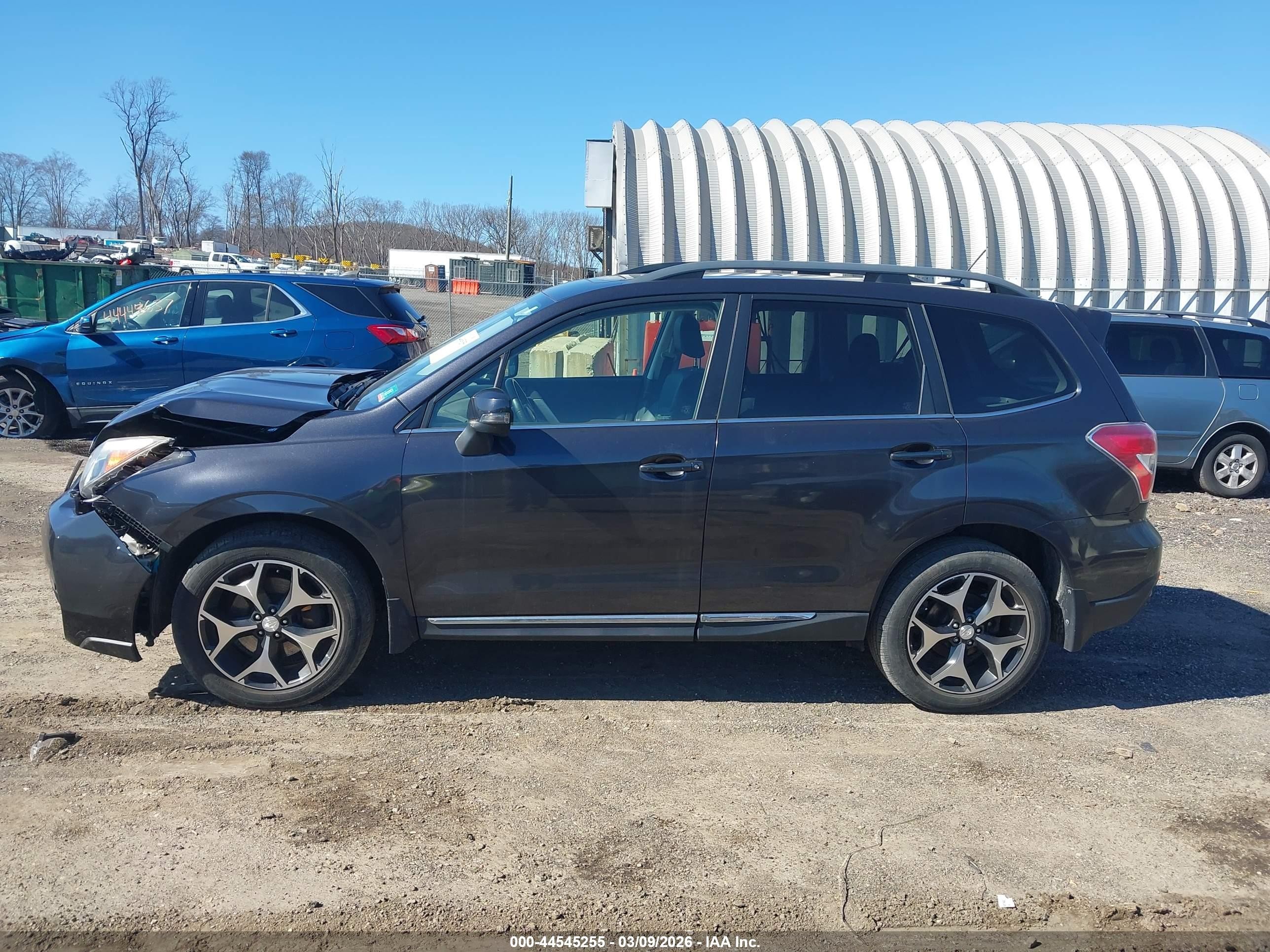 2015 Subaru Forester 2.0xt Touring Black vin: JF2SJGWC4FH459303