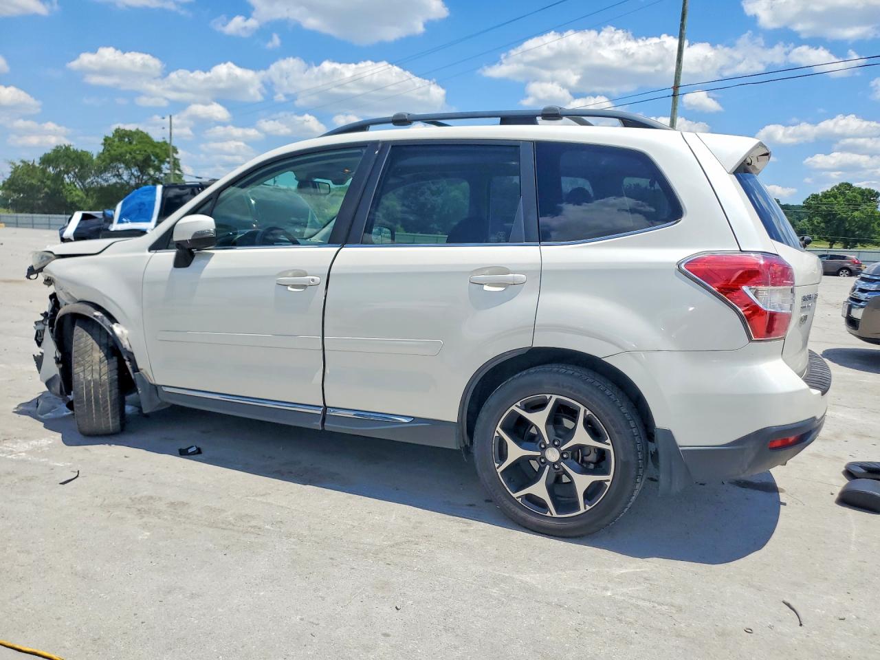 2015 Subaru Forester 2.0xt Touring White vin: JF2SJGWC4FH498649