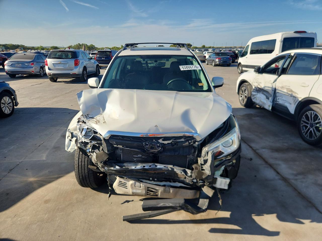 2017 Subaru Forester 2.0xt Touring White vin: JF2SJGWC5HH471382