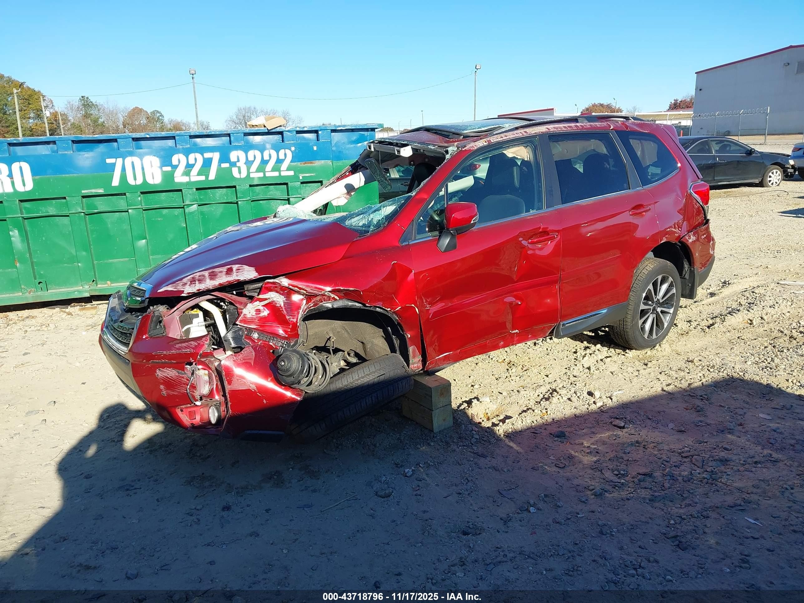2018 Subaru Forester 2.0xt Touring Red vin: JF2SJGWC5JH473705