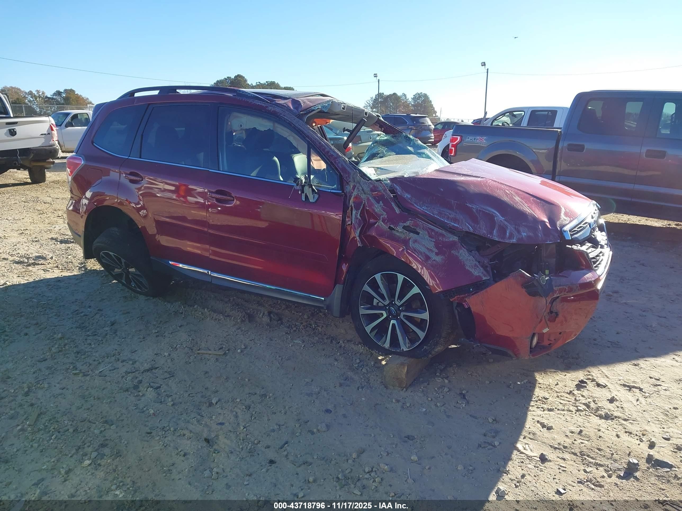 2018 Subaru Forester 2.0xt Touring Red vin: JF2SJGWC5JH473705
