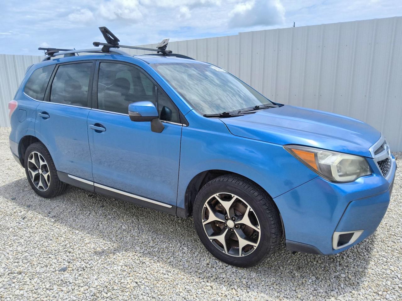 2015 Subaru Forester 2.0xt Touring Blue vin: JF2SJGWC6FH452742