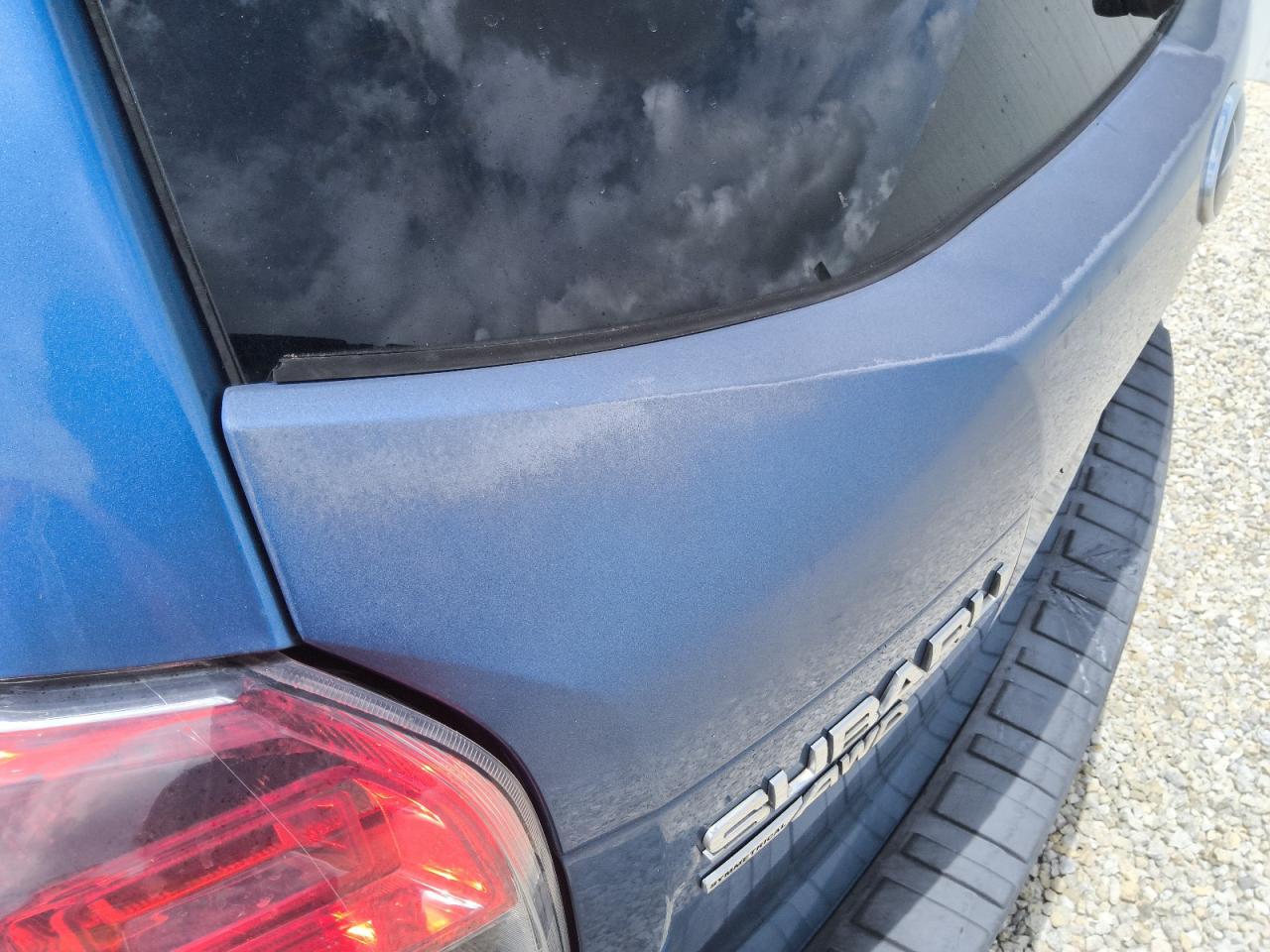 2015 Subaru Forester 2.0xt Touring Blue vin: JF2SJGWC6FH452742 Damage: Lift Gate, Peeling, > 12 Inches