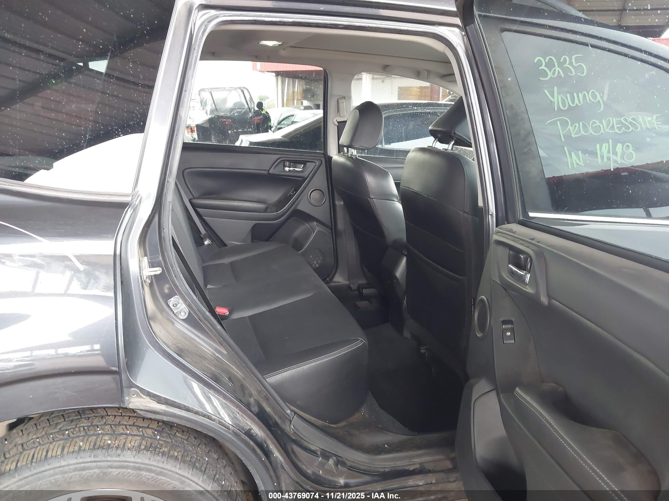 2015 Subaru Forester 2.0xt Touring Gray vin: JF2SJGWC7FH547035