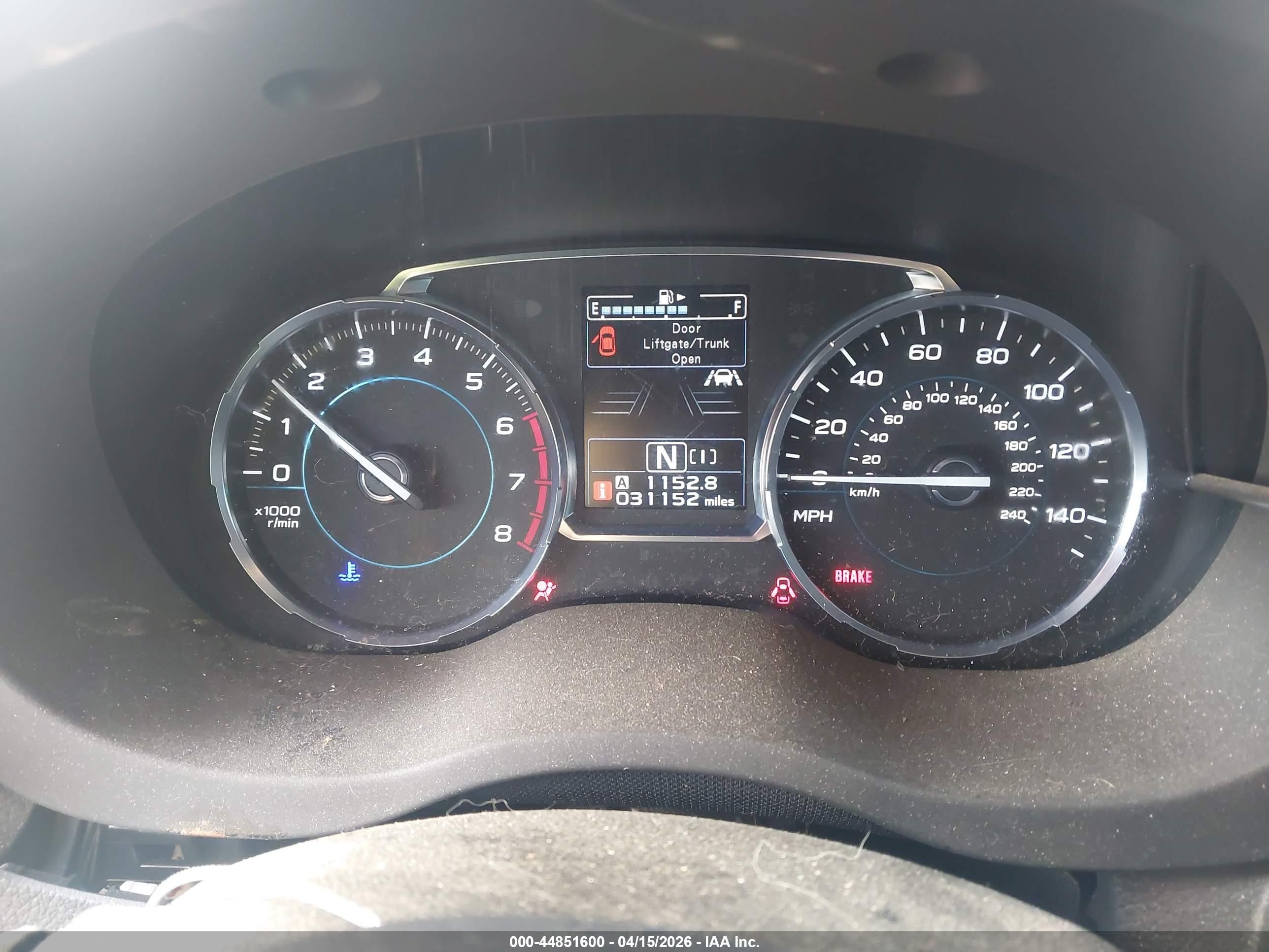 2018 Subaru Forester 2.0xt Touring Gray vin: JF2SJGWC8JH591568