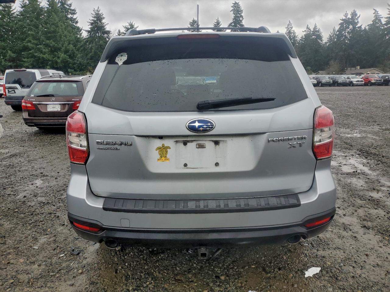 2015 Subaru Forester 2.0xt Touring Silver vin: JF2SJGWC9FH537297