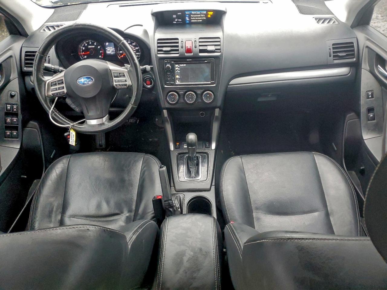 2015 Subaru Forester 2.0xt Touring Silver vin: JF2SJGWC9FH537297