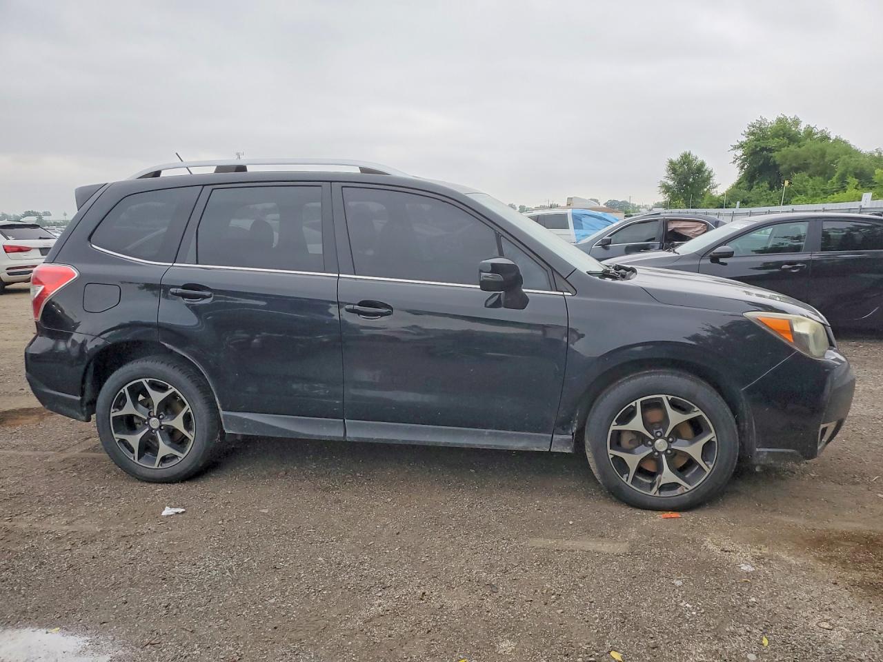 2014 Subaru Forester 2.0xt Touring Black vin: JF2SJHLC5EH465975