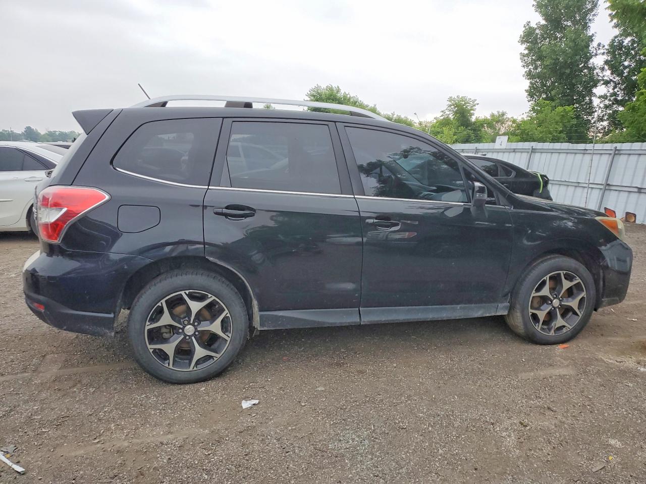 2014 Subaru Forester 2.0xt Touring Black vin: JF2SJHLC5EH465975