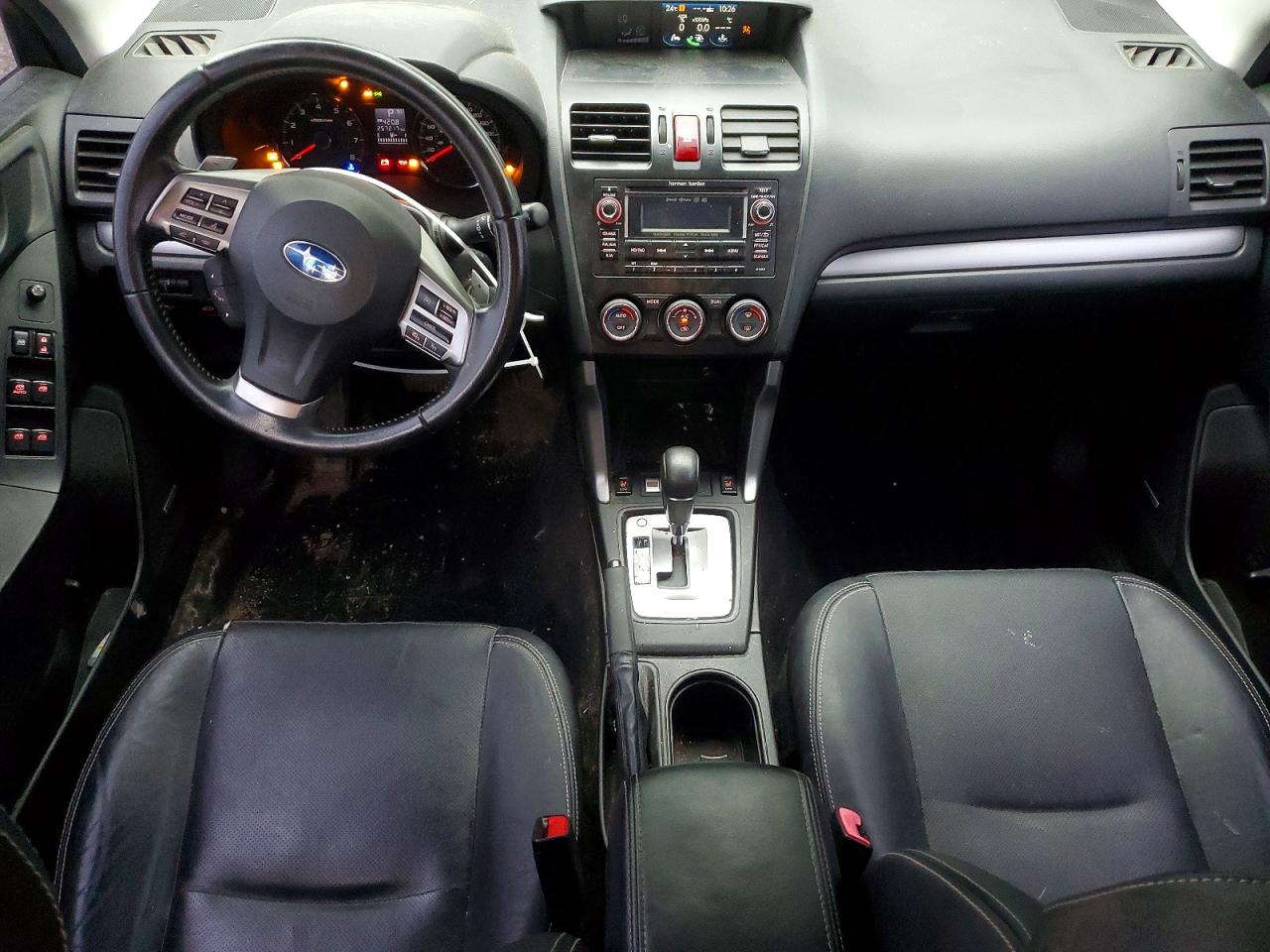 2014 Subaru Forester 2.0xt Touring Black vin: JF2SJHLC5EH465975