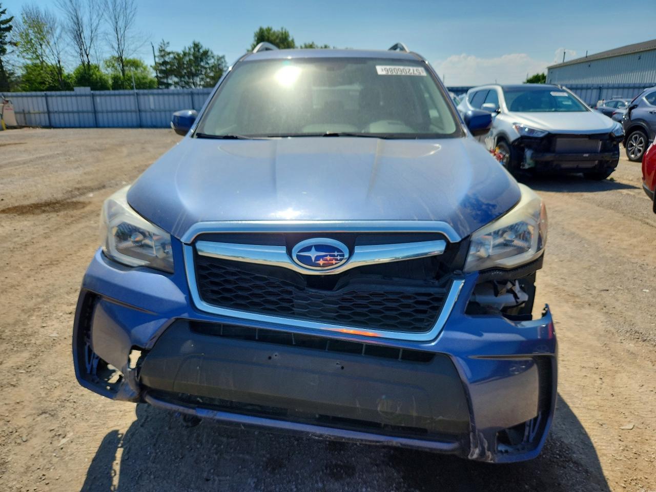 2014 Subaru Forester 2.0xt Touring Blue vin: JF2SJHPC4EH507014