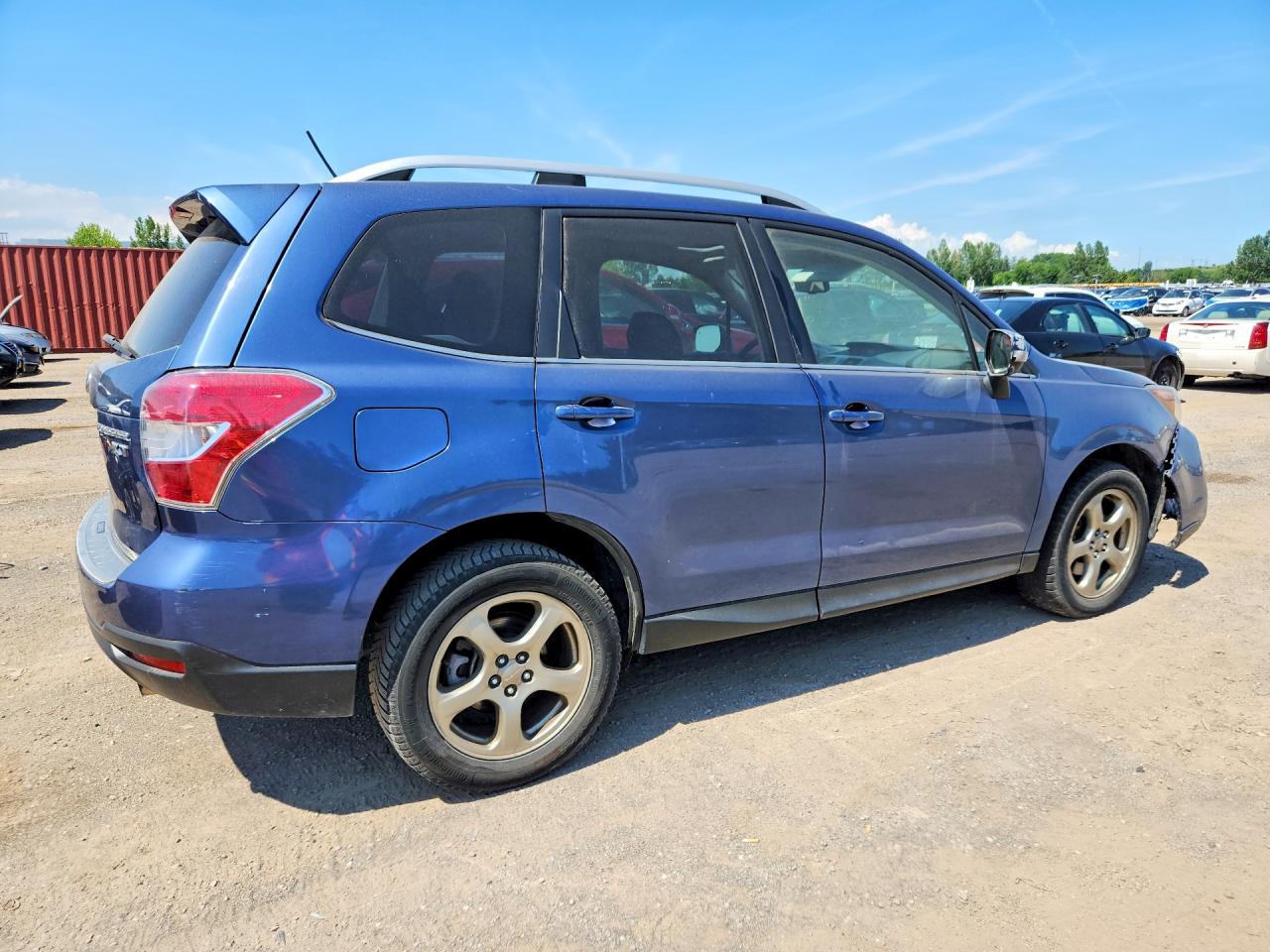 2014 Subaru Forester 2.0xt Touring Blue vin: JF2SJHPC4EH507014
