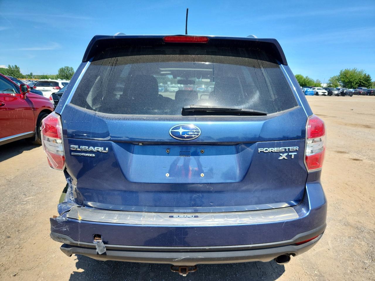 2014 Subaru Forester 2.0xt Touring Blue vin: JF2SJHPC4EH507014