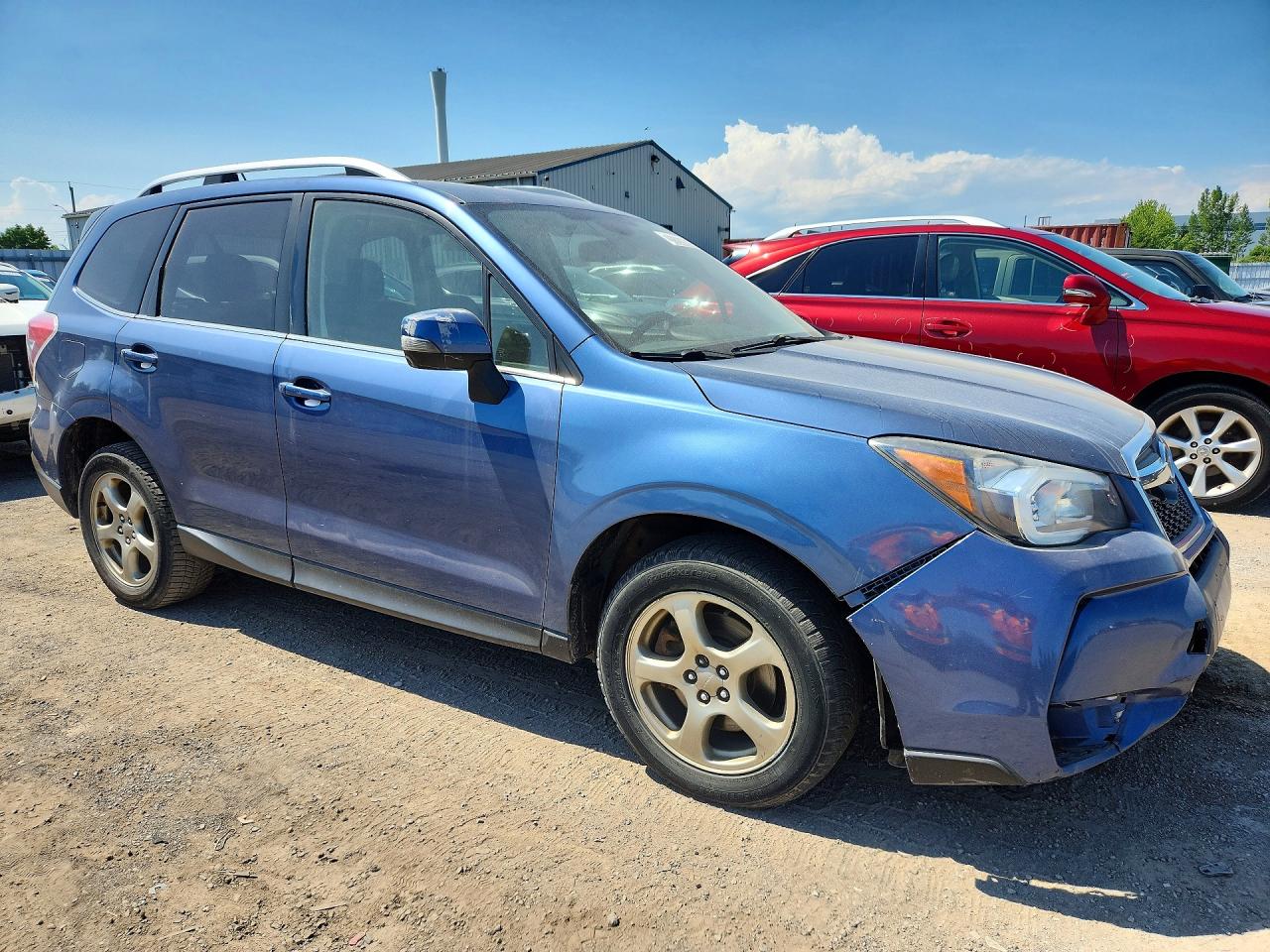 2014 Subaru Forester 2.0xt Touring Blue vin: JF2SJHPC4EH507014