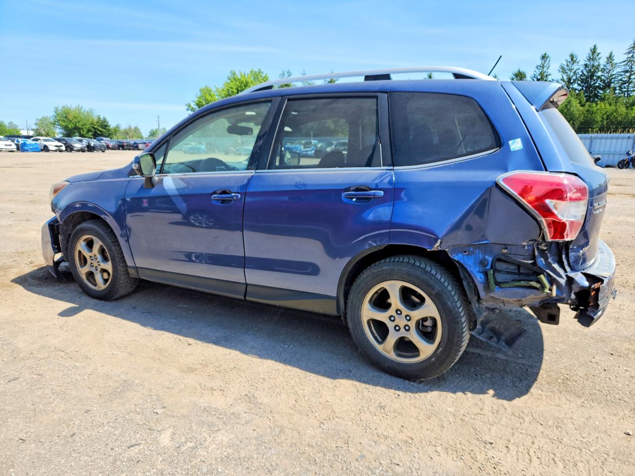 2014 Subaru Forester 2.0xt Touring Blue vin: JF2SJHPC4EH507014