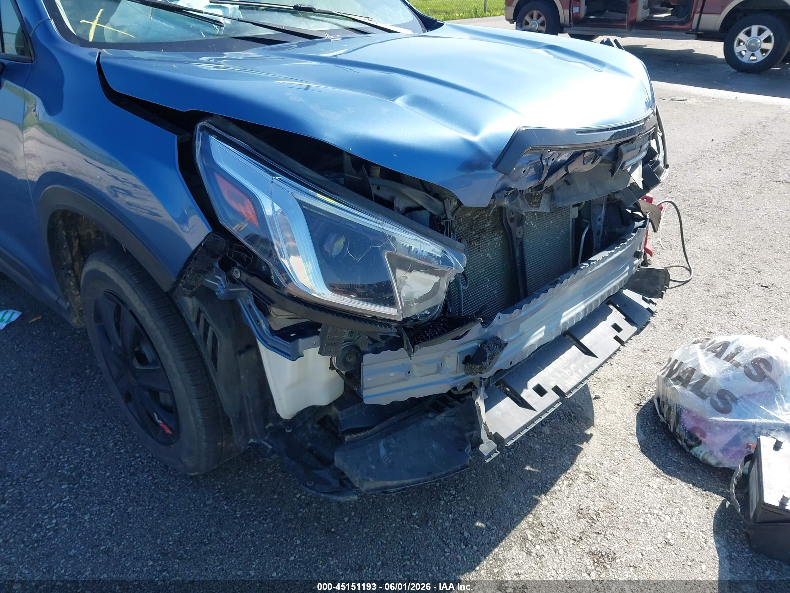 2023 Subaru Forester   Blue vin: JF2SKAAC4PH524797