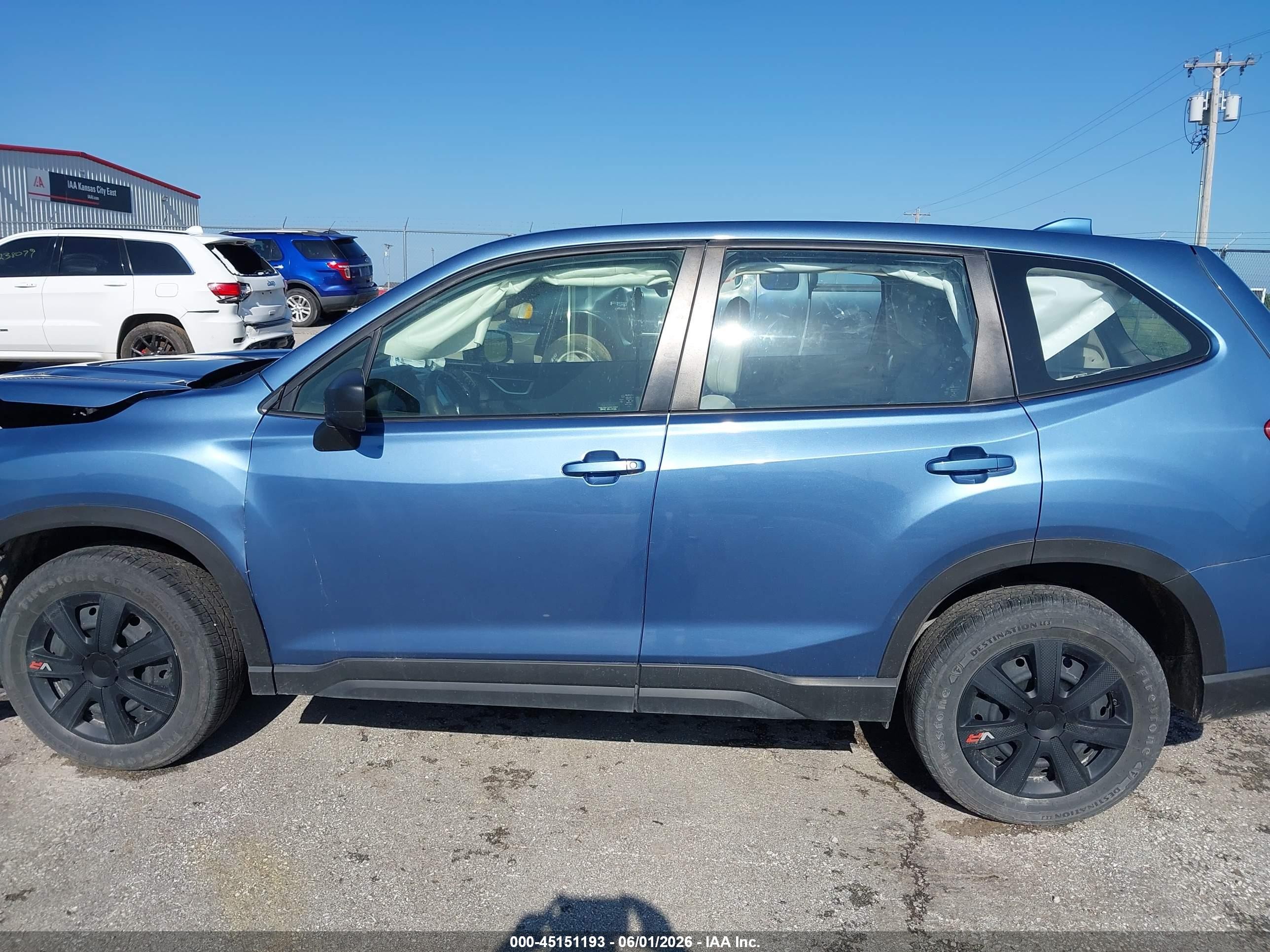 2023 Subaru Forester   Blue vin: JF2SKAAC4PH524797
