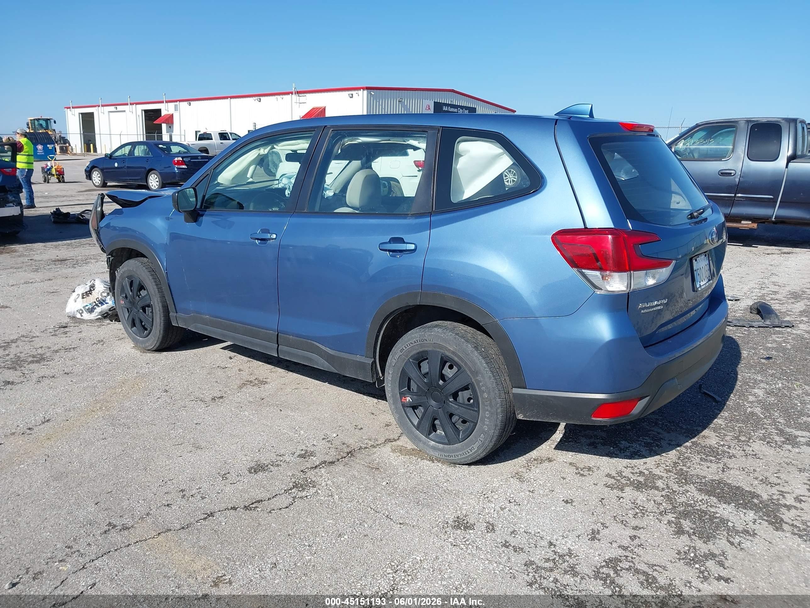 2023 Subaru Forester   Blue vin: JF2SKAAC4PH524797