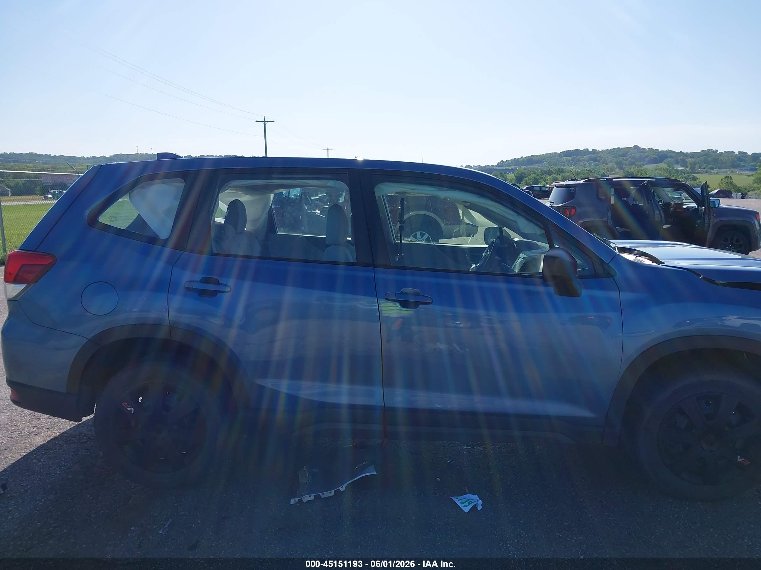 2023 Subaru Forester   Blue vin: JF2SKAAC4PH524797