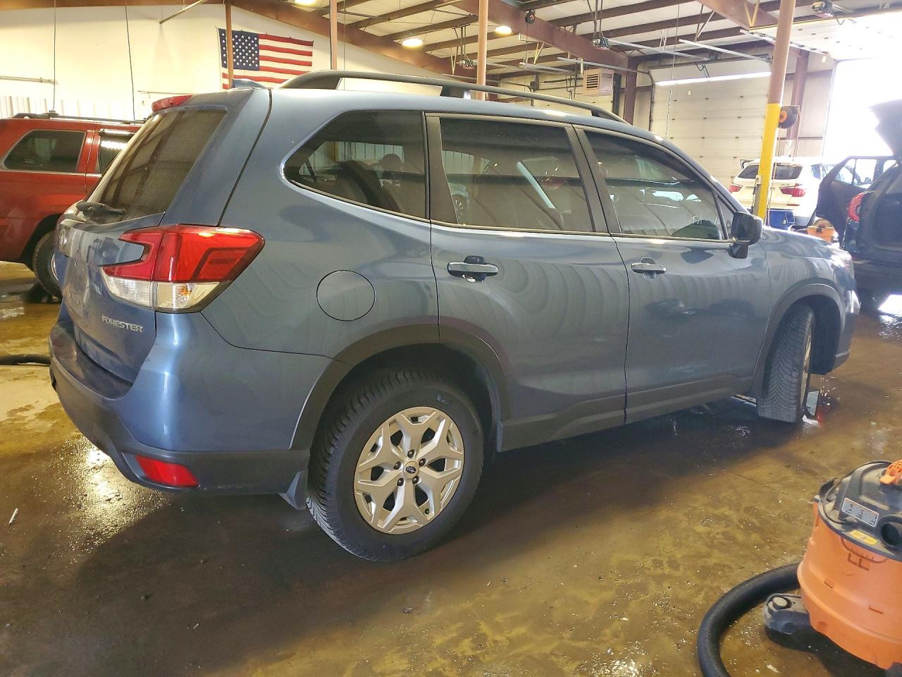 2019 Subaru Forester Blue vin: JF2SKACC0KH504827