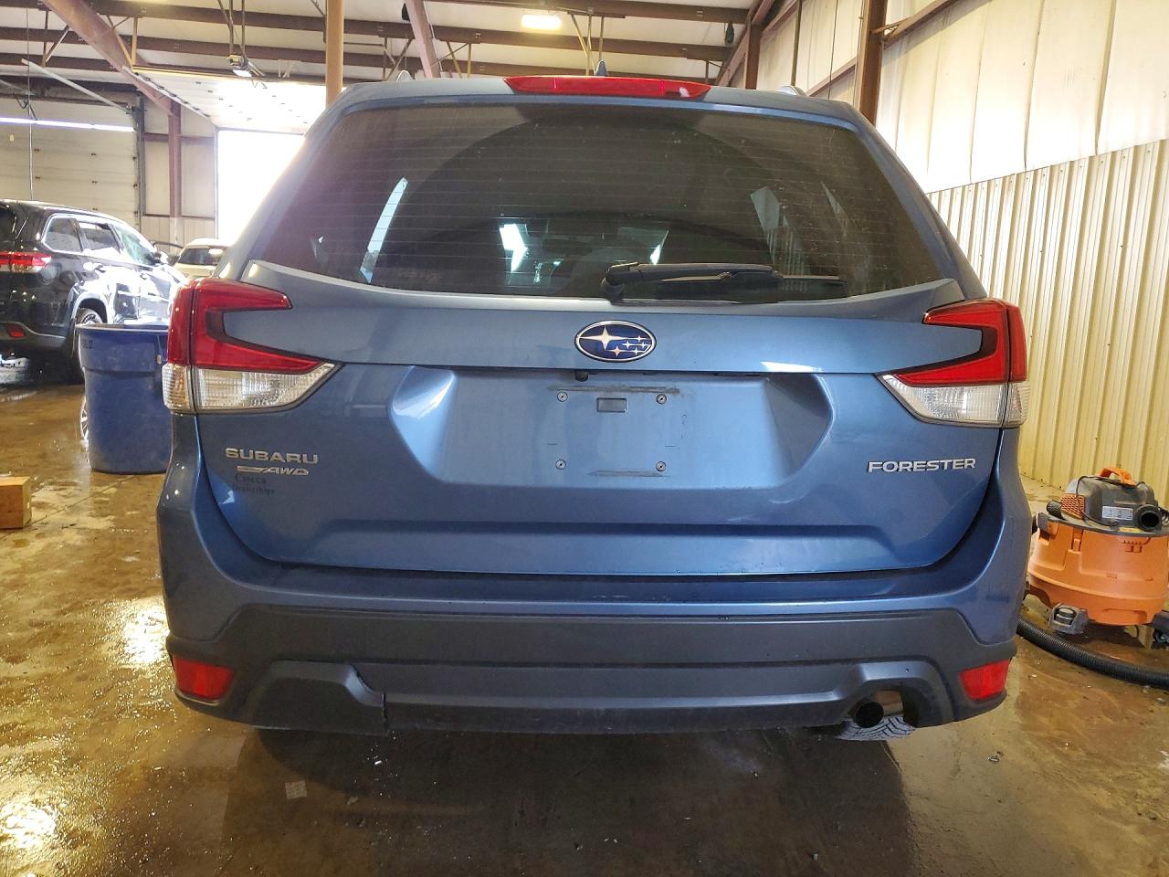 2019 Subaru Forester Blue vin: JF2SKACC0KH504827