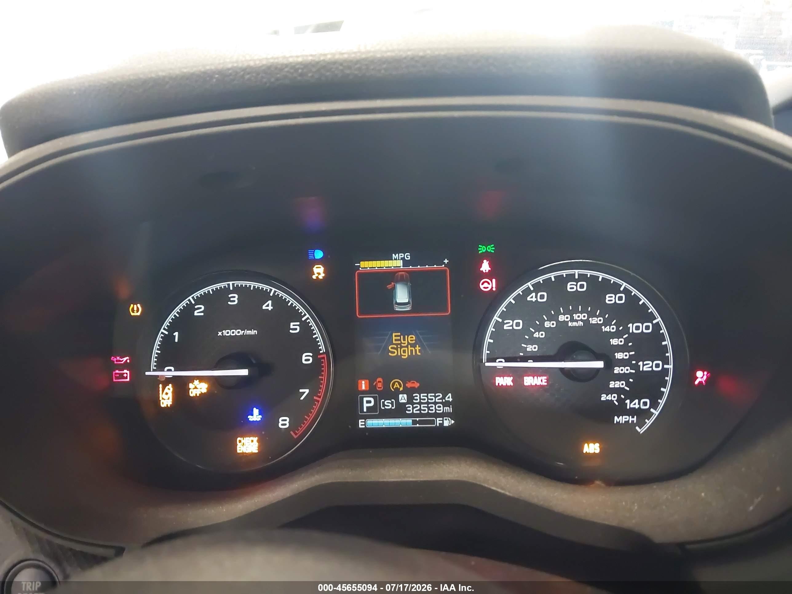 2019 Subaru Forester   White vin: JF2SKACCXKH450548