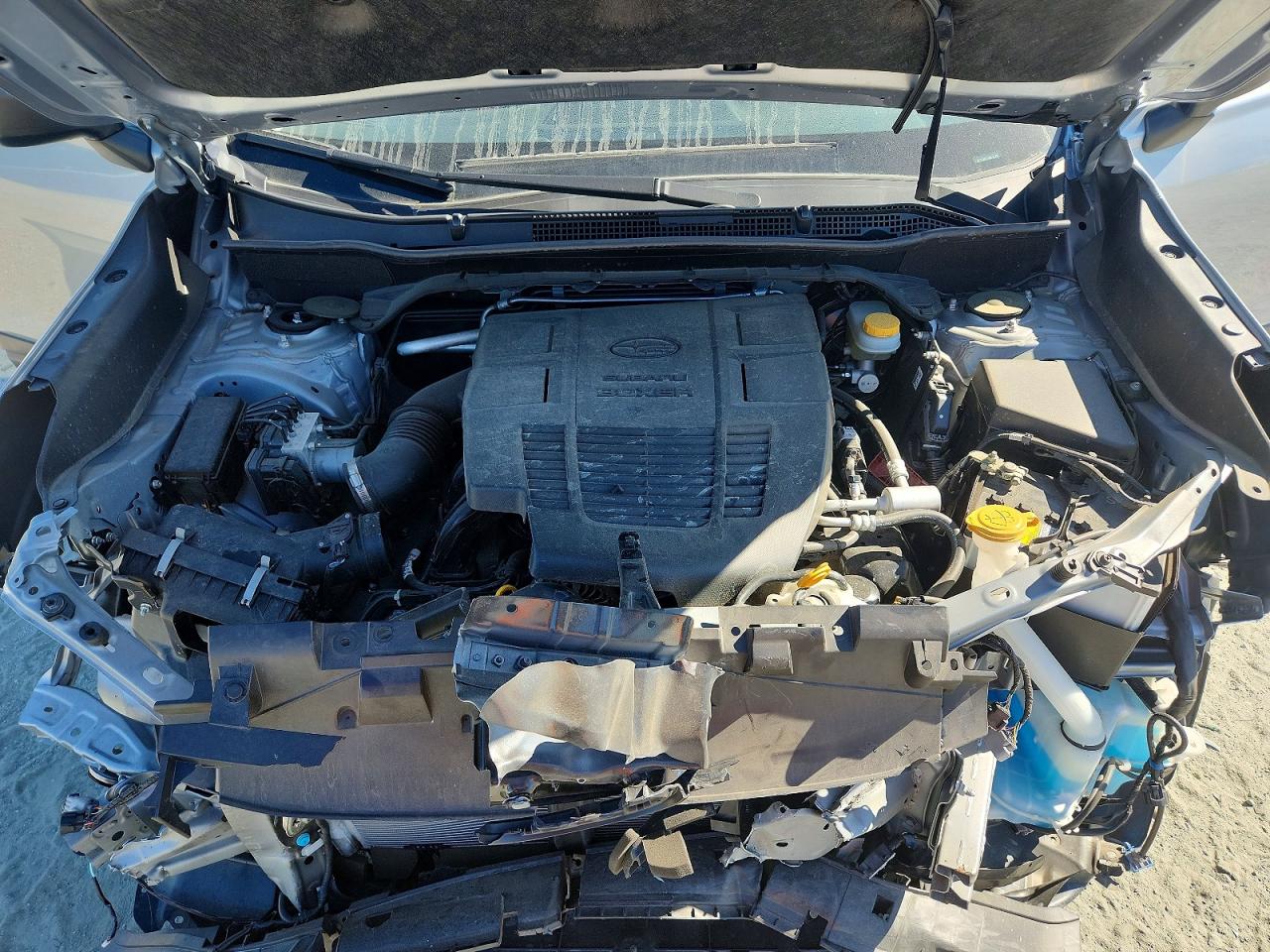 2021 Subaru Forester Серебряный vin: JF2SKADC1MH415365