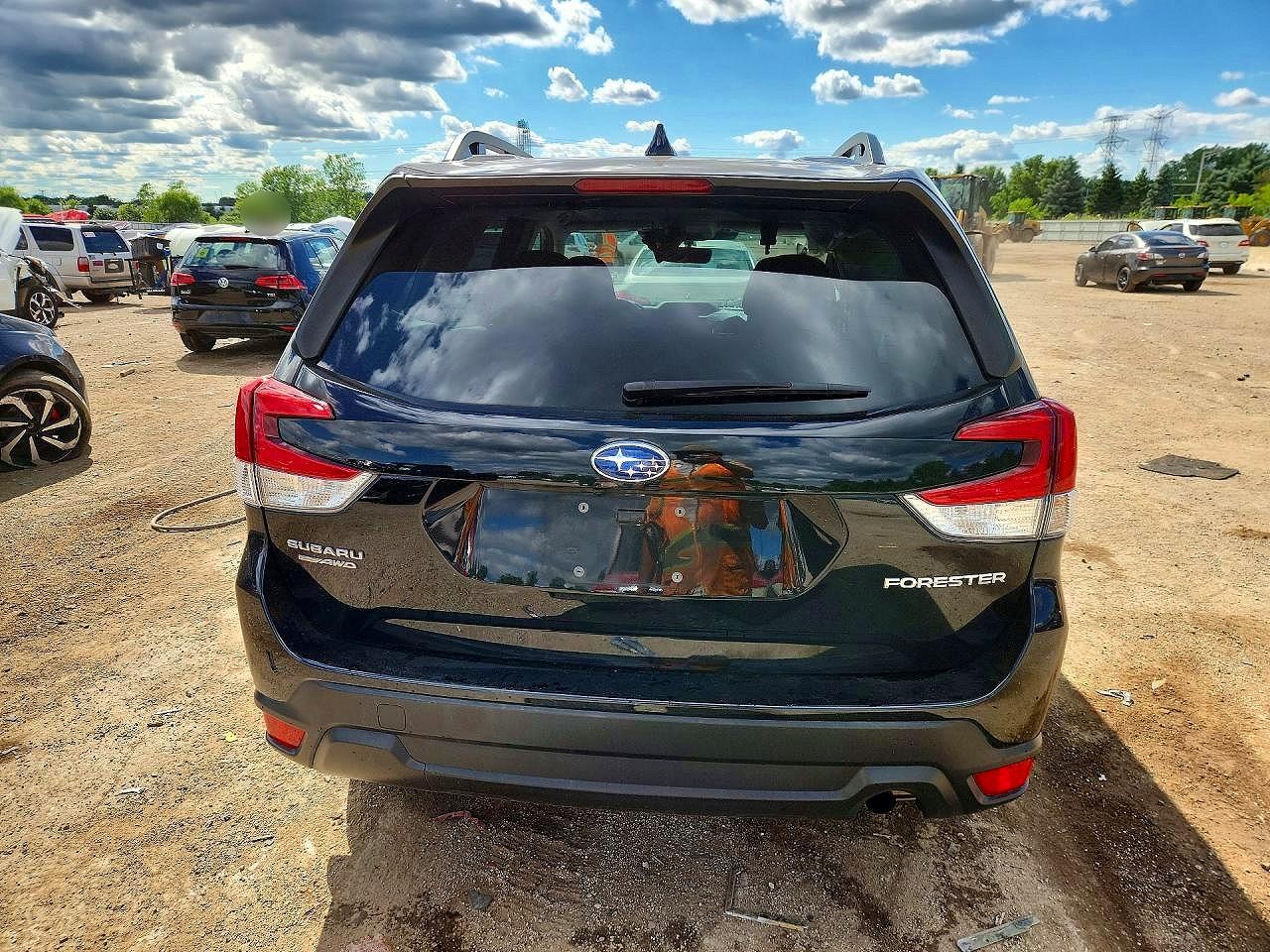 2023 Subaru Forester Premium Черный vin: JF2SKADC1PH492094