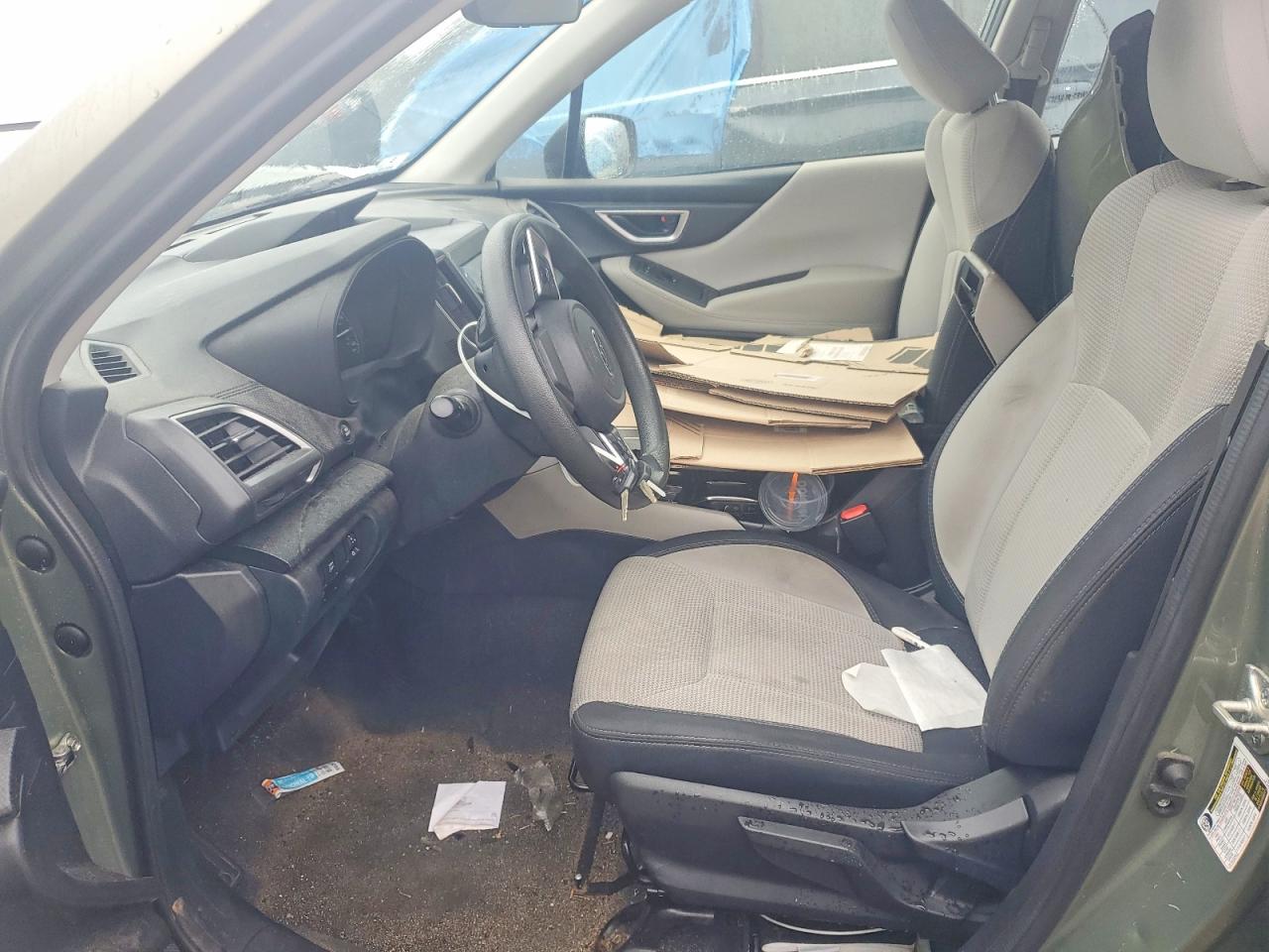 2021 Subaru Forester Green vin: JF2SKADC3MH569141