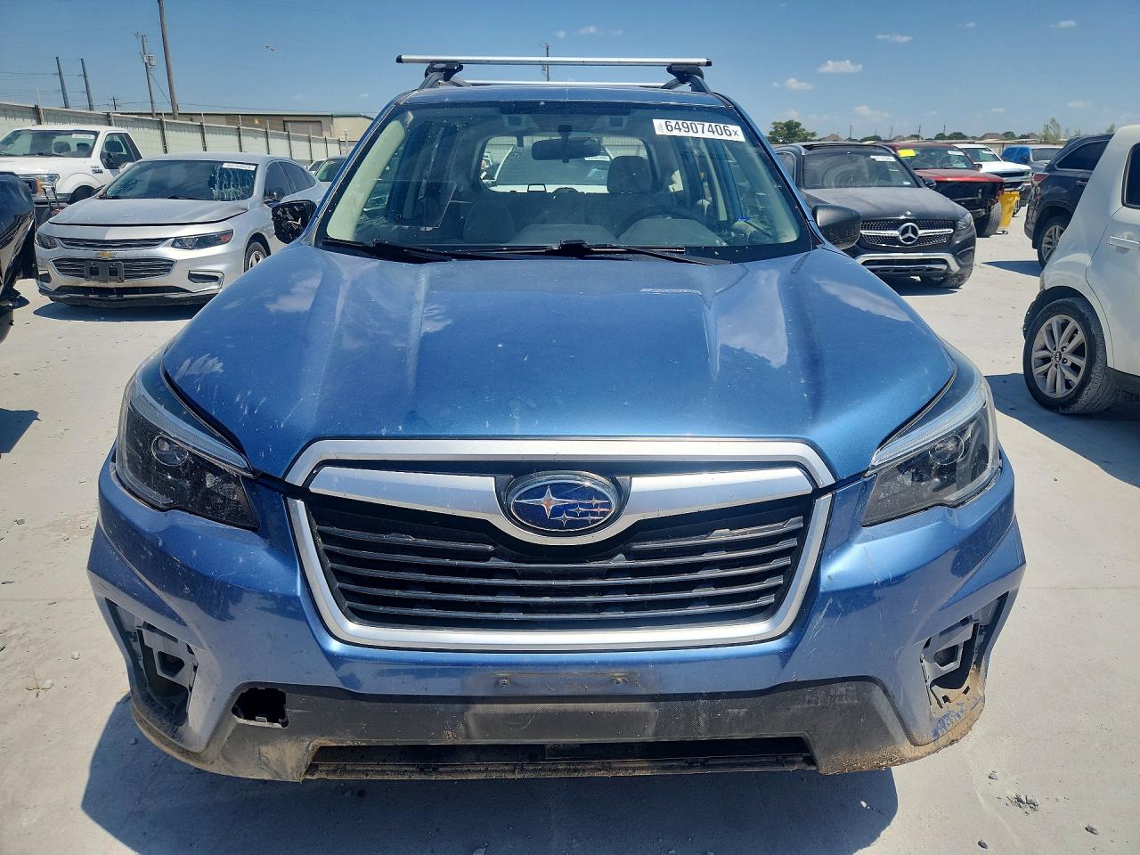 2021 Subaru Forester Blue vin: JF2SKADC4MH519266