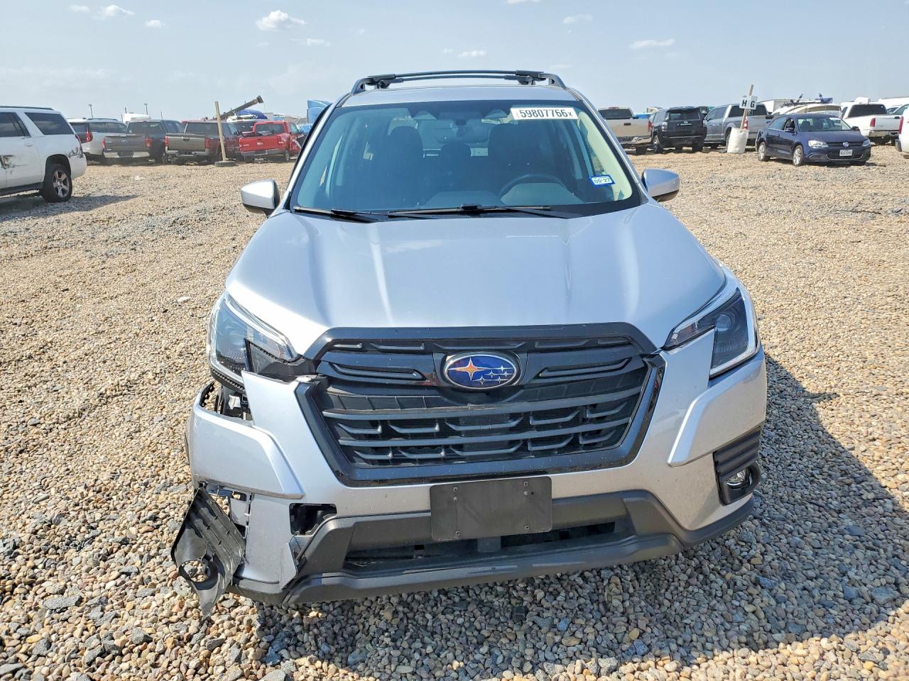2024 Subaru Forester Premium Silver vin: JF2SKADC4RH505570