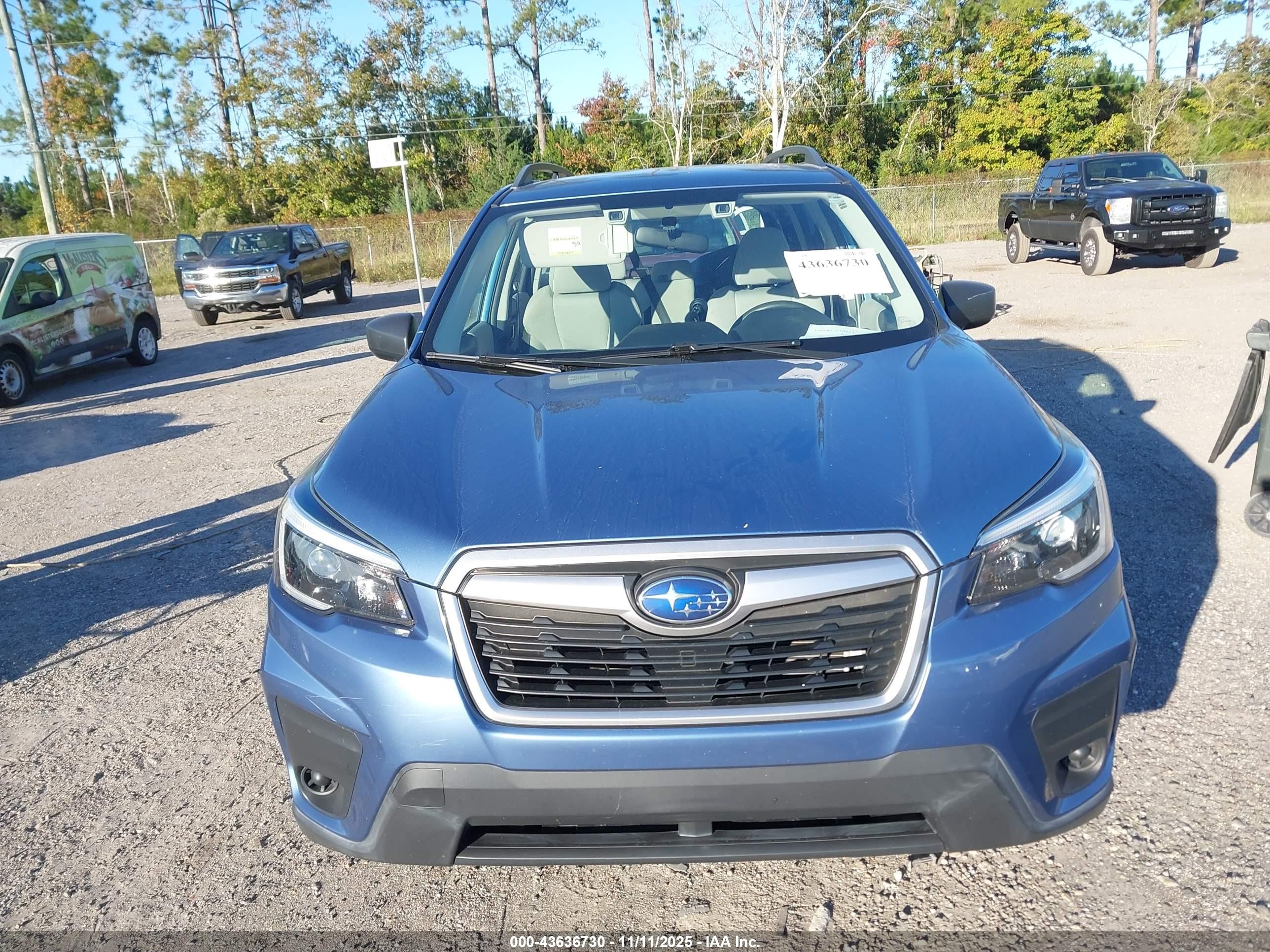 2021 Subaru Forester   Синий vin: JF2SKADC5MH484513