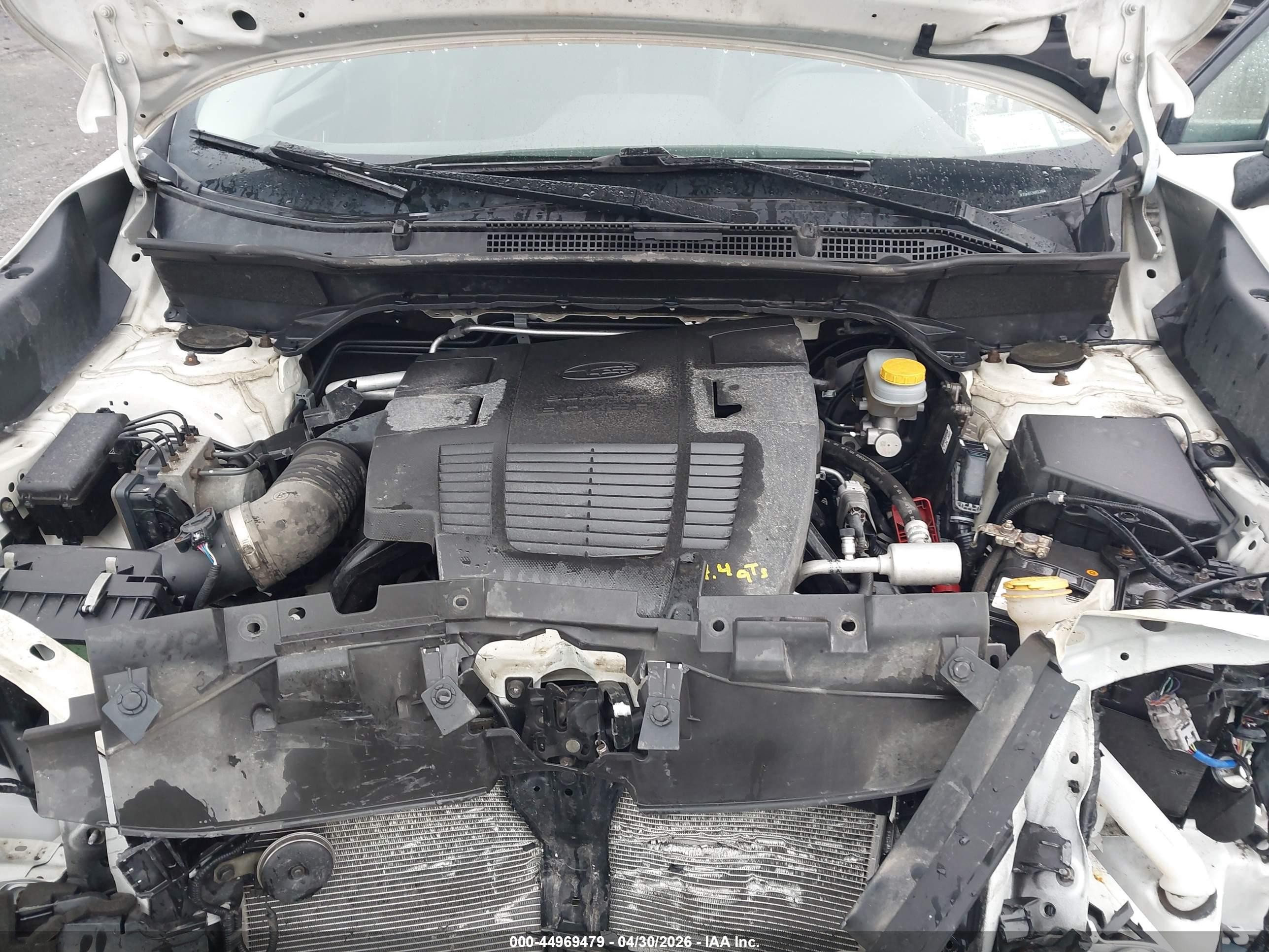 2019 Subaru Forester Premium White vin: JF2SKAEC3KH581866
