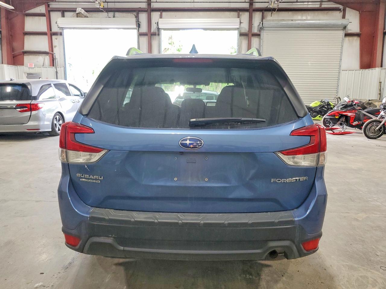 2019 Subaru Forester Premium Blue vin: JF2SKAEC8KH428108