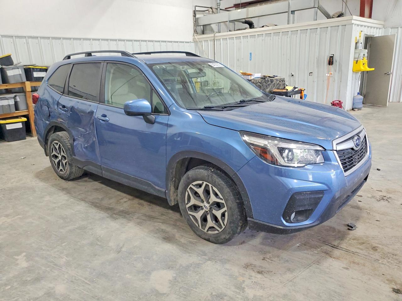 2019 Subaru Forester Premium Blue vin: JF2SKAEC8KH428108