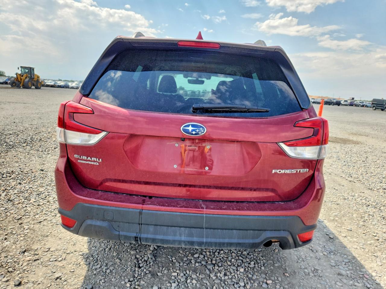 2021 Subaru Forester Premium Темно-бордовый vin: JF2SKAFCXMH490918