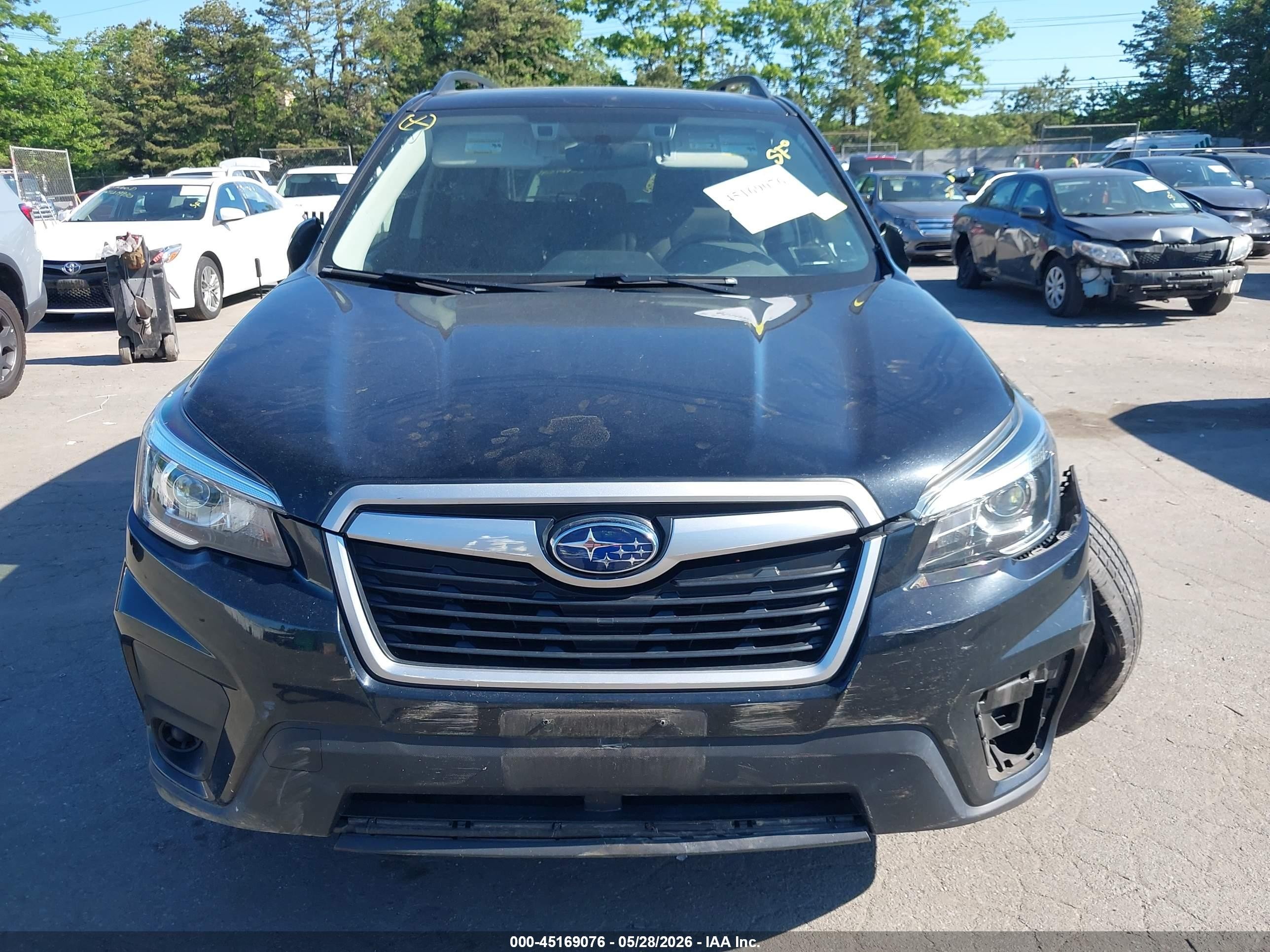 2020 Subaru Forester Premium Black vin: JF2SKAGC2LH581677