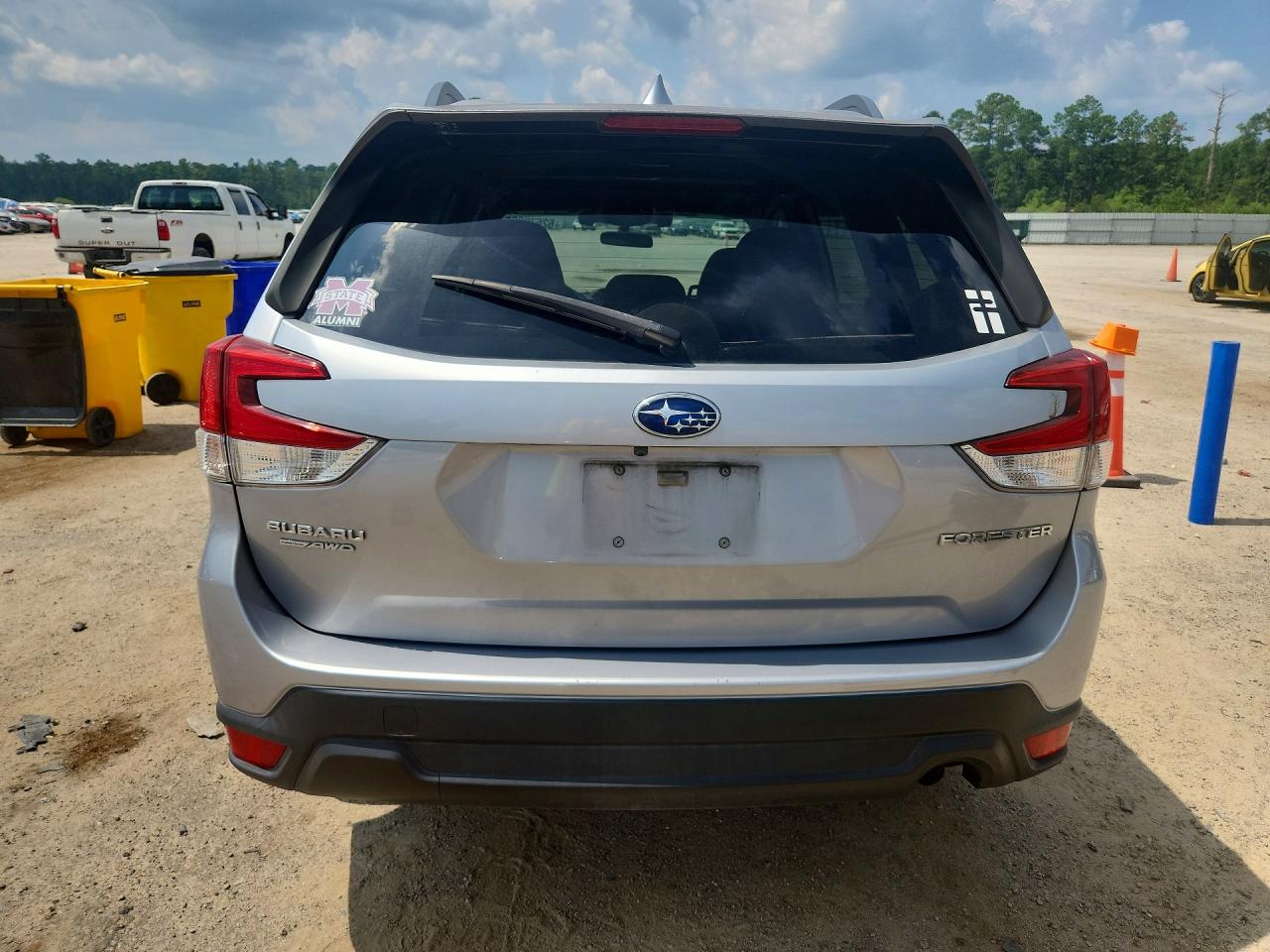 2020 Subaru Forester Premium Silver vin: JF2SKAGC3LH561907